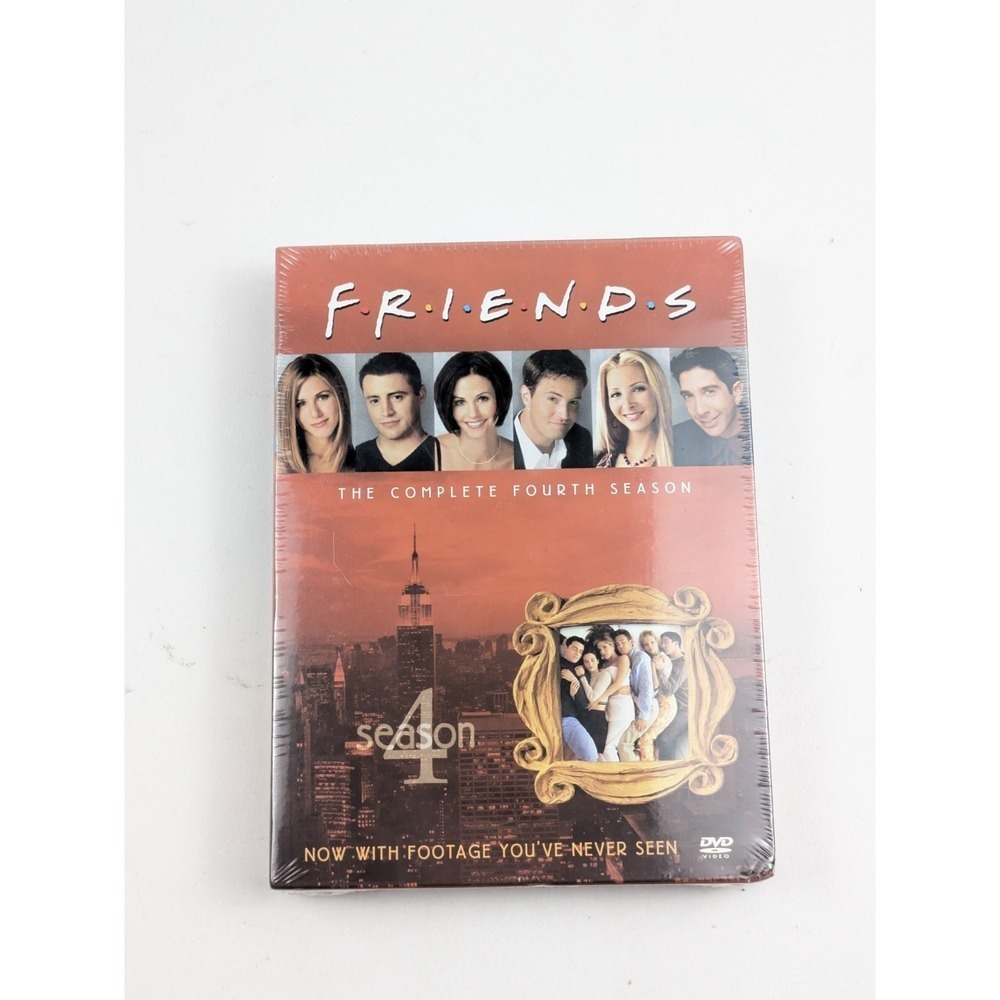 Friends: Complete Fourth Season 4 (DVD, 2010, 4-Disc Set) NEW